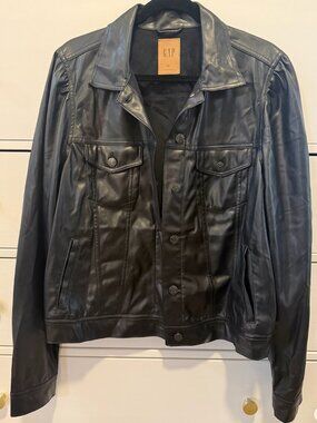 Gap Vegan Leather Jacket